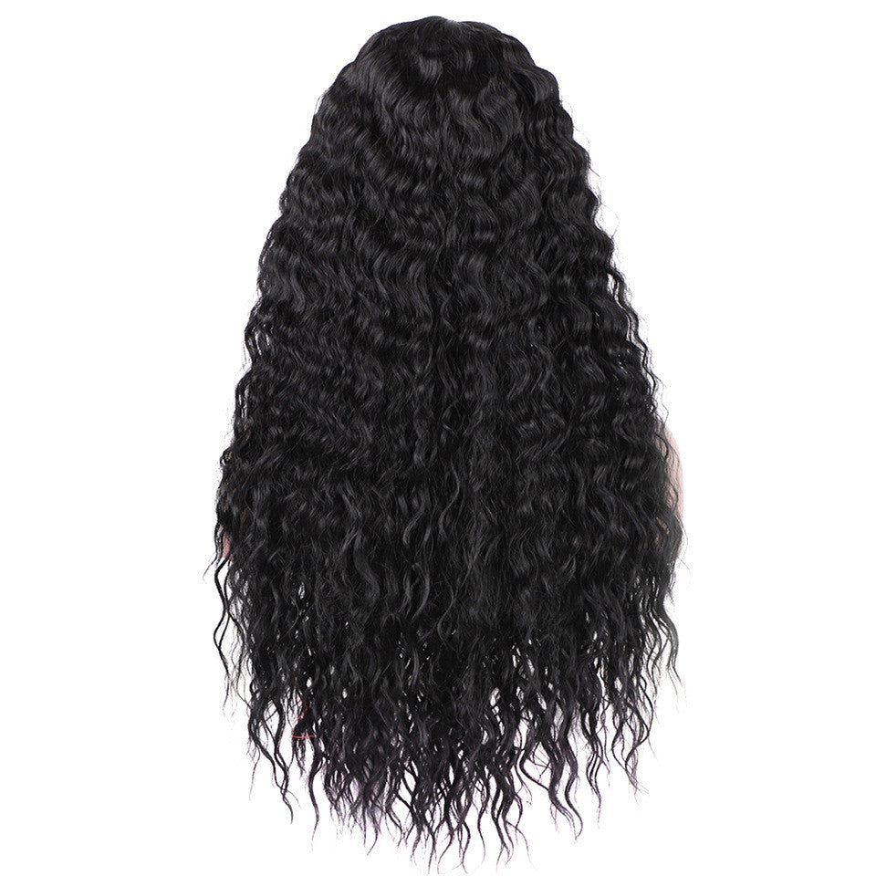 Natural Curly African Lace Wig