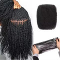 30g/ Pack Bulk Afro Kinky Straight Dreadlock Extensions Suitable for Women & Men -Loc Braiding Human Hair with Dreadlock Acces
