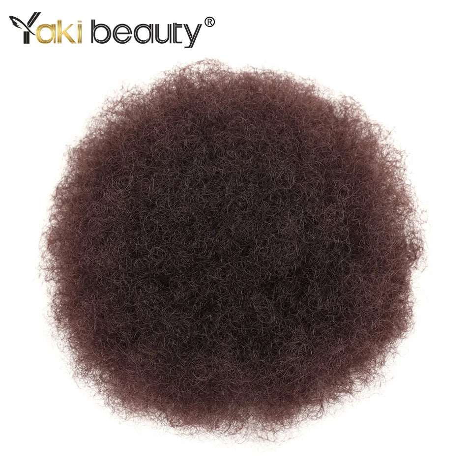 Luxyry Afro Puff ponytail- Natural Kinky Curly Look